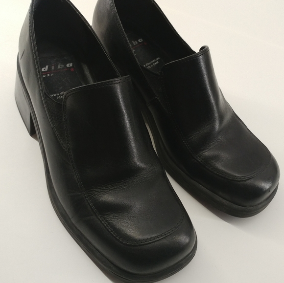 Diba 90s Style Black Chunky Platform Shoes - Picture 2 of 7